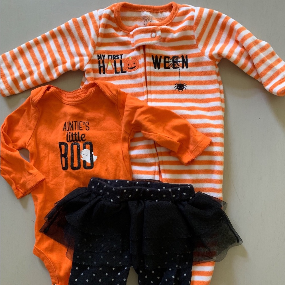 Baby Halloween sleeper set